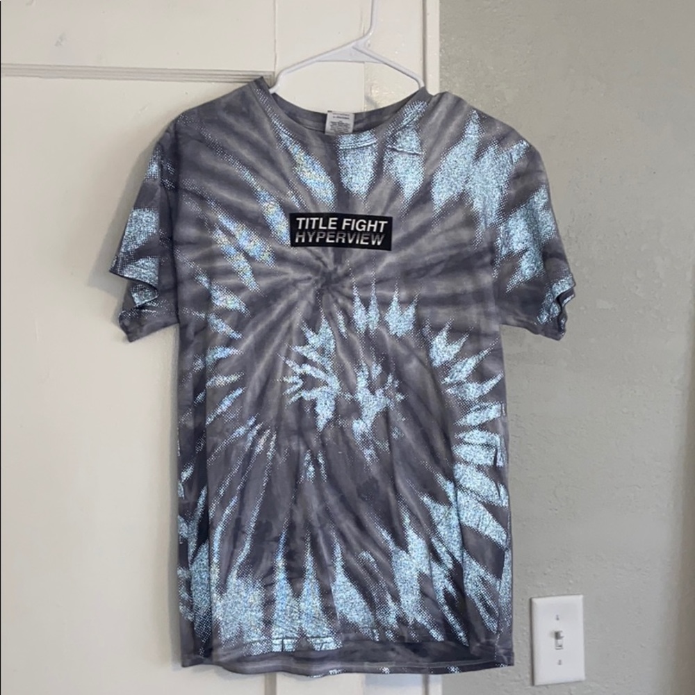 Reflective Title fight band t-shirt